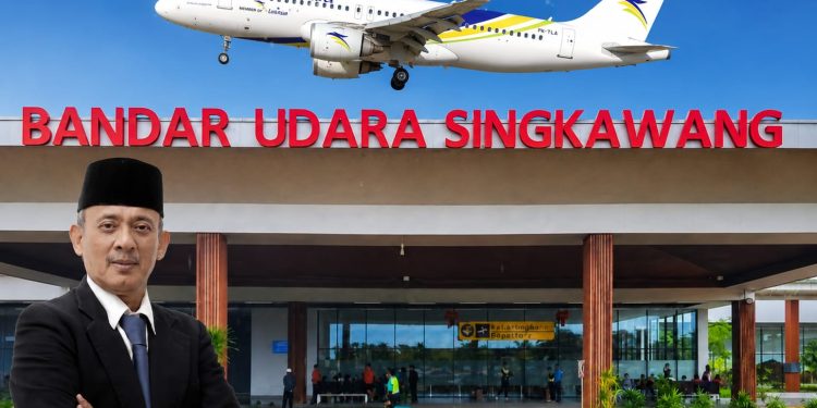 Keteeangan Foto : Pengamat Transportasi Intermoda Kalimantan Barat sekaligus Ketua Masyarakat Transportasi Udara Indonesia (MTUI) Kalimantan Barat, Syarif Usmulyani Alqadrie.(Foto/Hamdani).